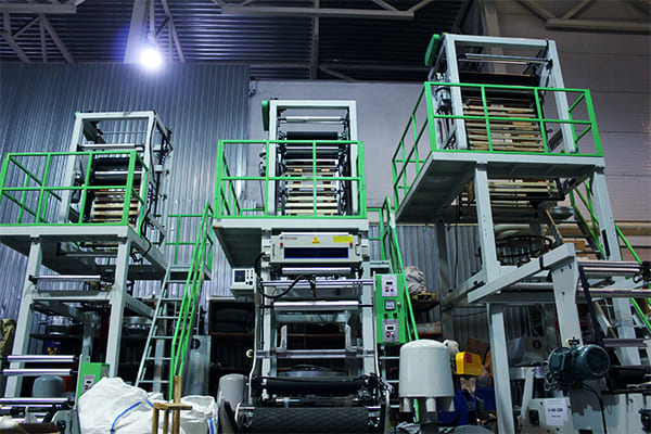 экструдер для производства рукава пакетов